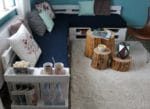 Sofa aus Europaletten mit vielen Extras!!