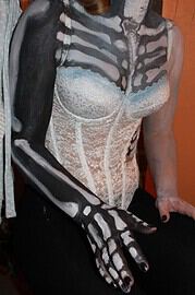 Corpse-bride – ein Komplett-Halloweenoutfit
