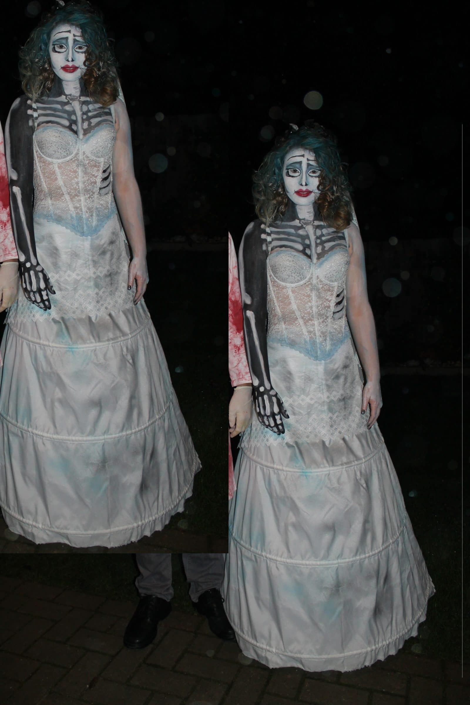 Corpse-bride – ein Komplett-Halloweenoutfit