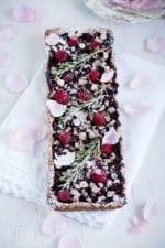 „Fruchtige Himbeer-Nuss-Tarte nach Linzer Art!“