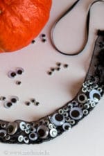 Augen-Blick mal! Googly-eyes Halsband für Halloween