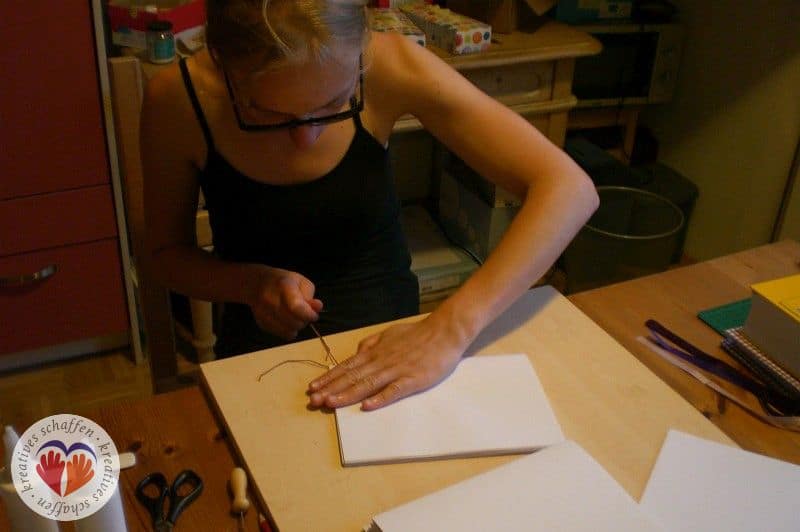 Online-Kreativkurse zum Thema: Buchbinden