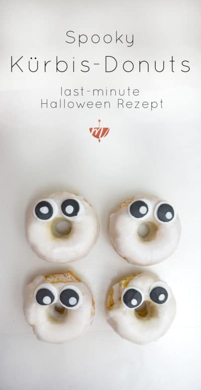 Spooky Kürbis Donuts | Last Minute Halloween Rezept | Mohntage