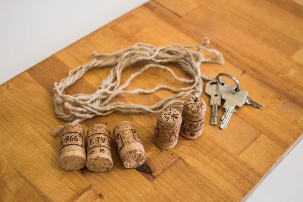 DIY-Upcycling Schlüsselbrett