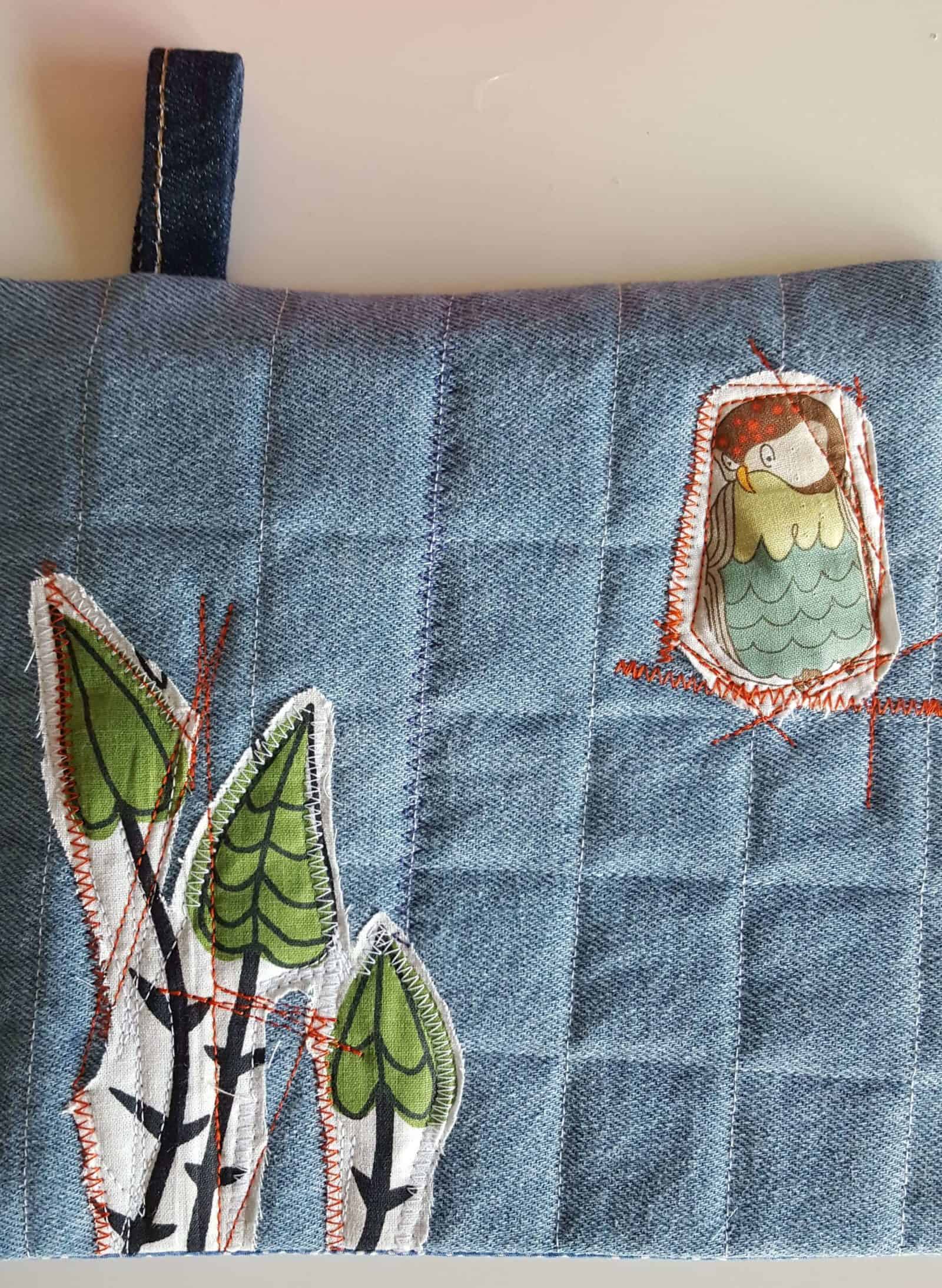 Topflappen aus Jeansresten