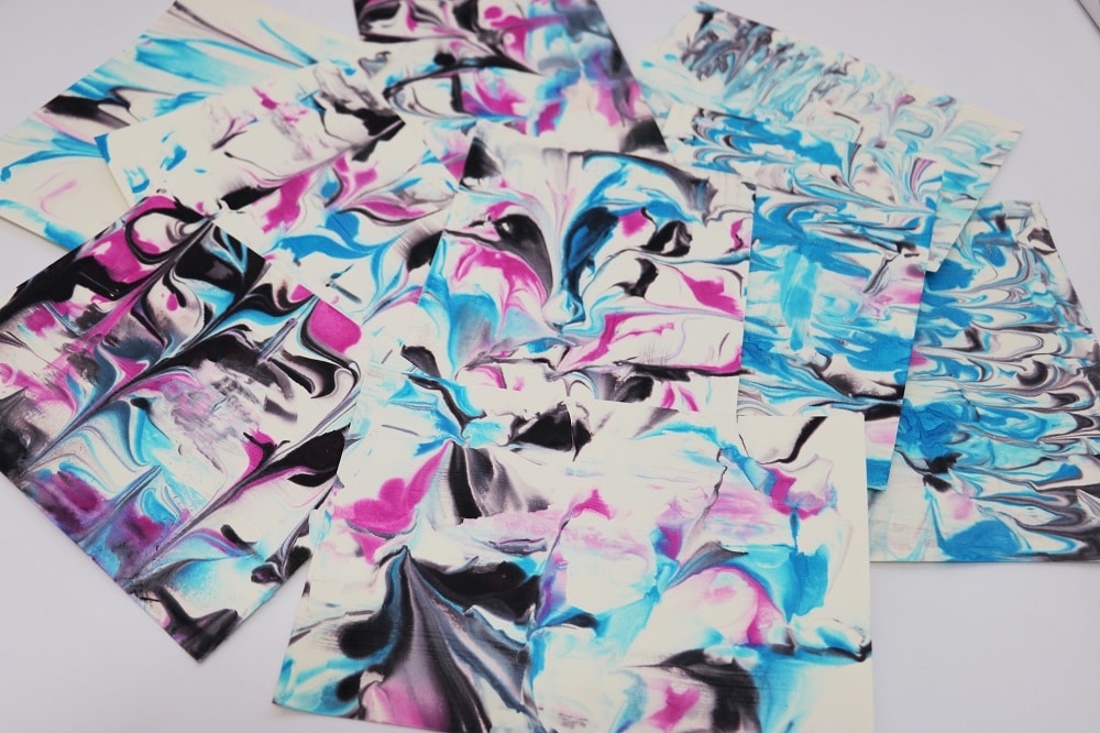 Pinspiration: Papier marmorieren