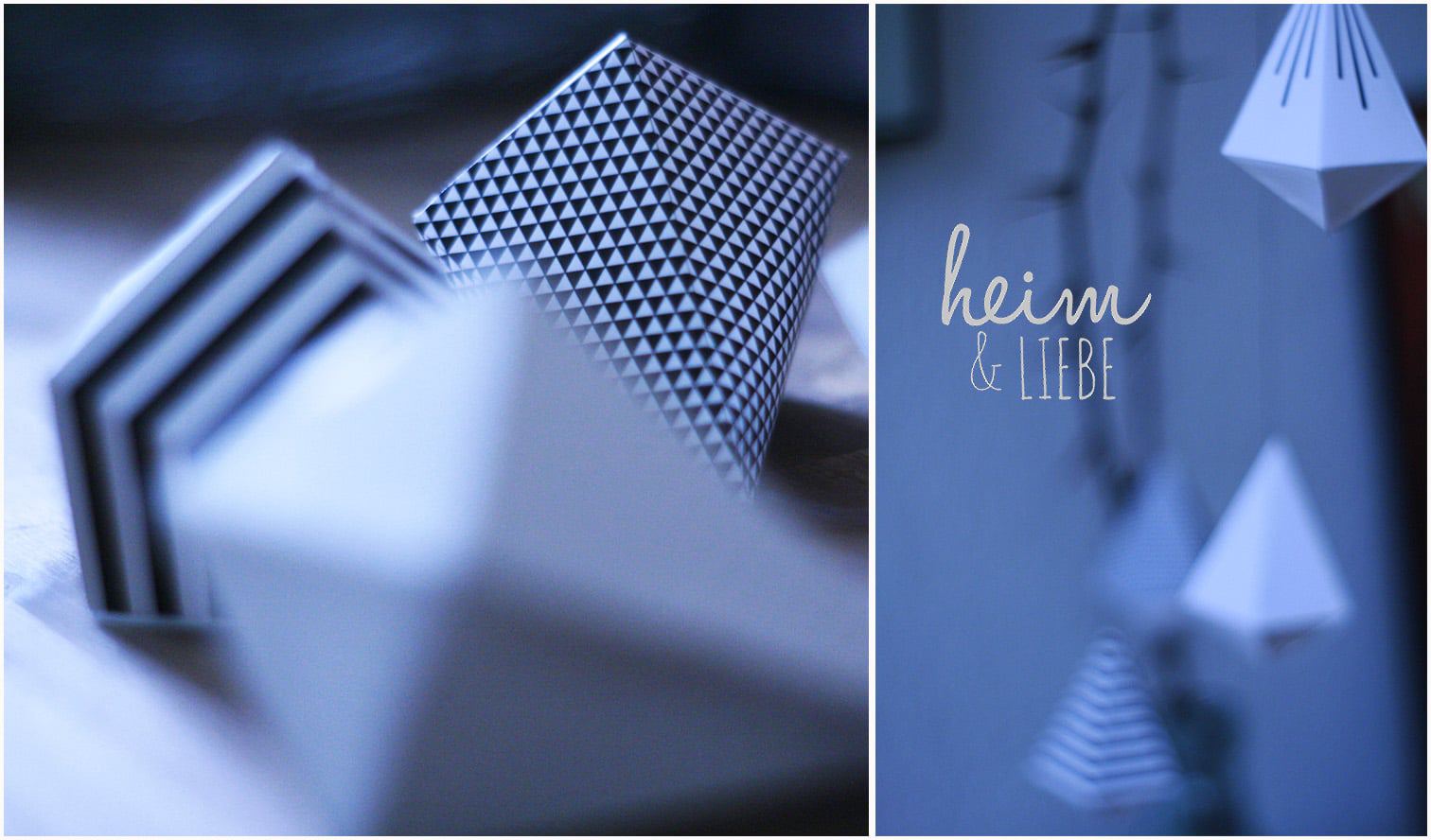 DIY- Geometrische Herbstdekoration