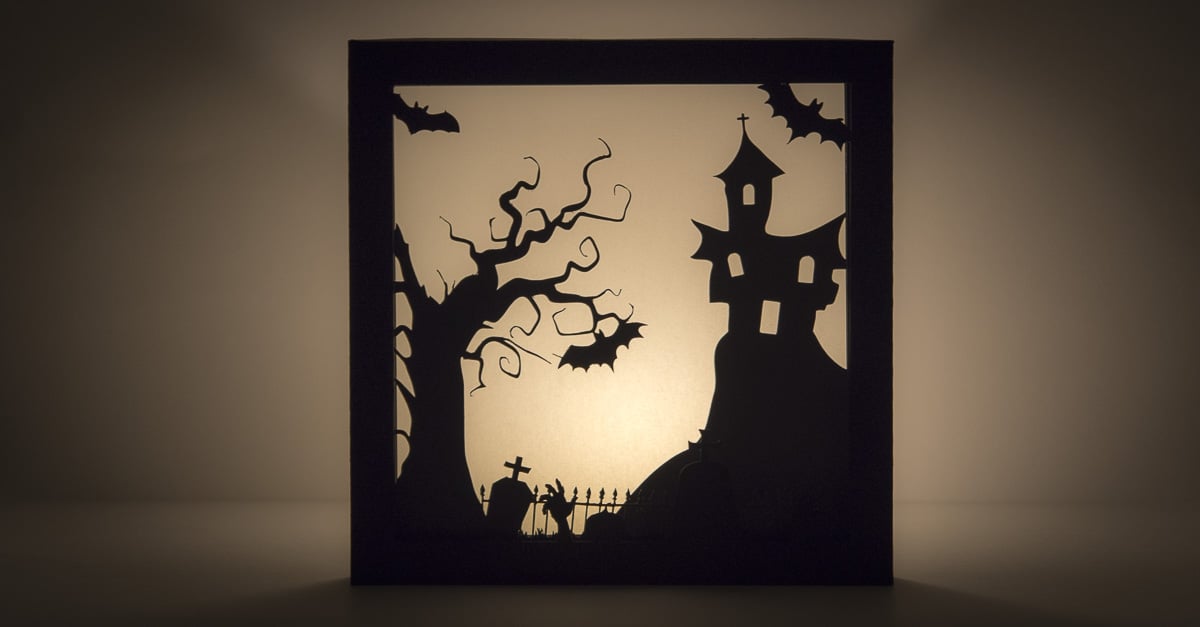 Schaurig schönes Halloween-Bild