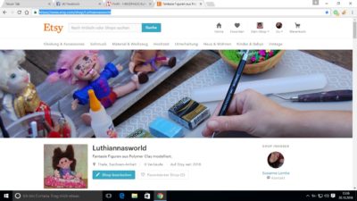 Fantasie Figuren aus Polymer Clay modelliert. by Luthiannasworld