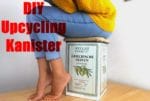 Upcycling aus einem alten Kanister wird ein Hocker