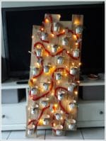 Adventskalender aus Espressobechern