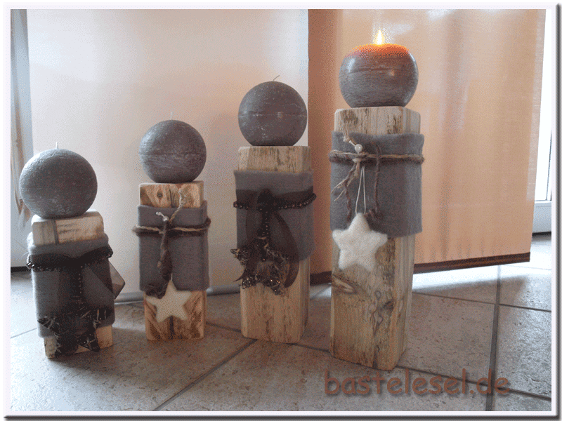 Adventskranz mal anders