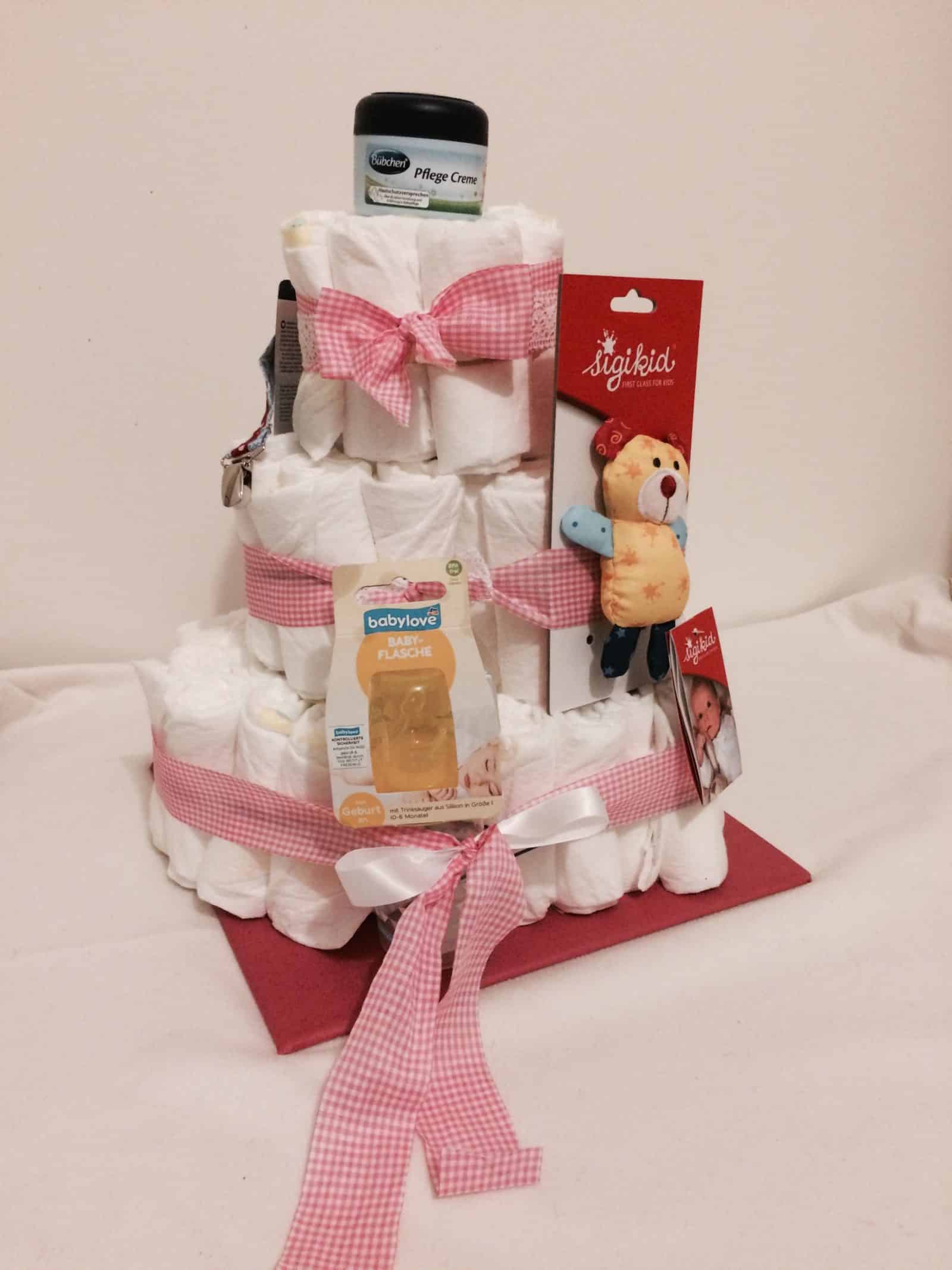 DIY Anleitung Windeltorte
