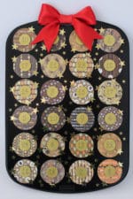 Adventskalender aus Muffinblech