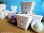 Adventskalender aus Take-Out-Boxen