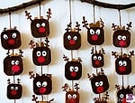 Rentier Adventskalender (Upcycling)