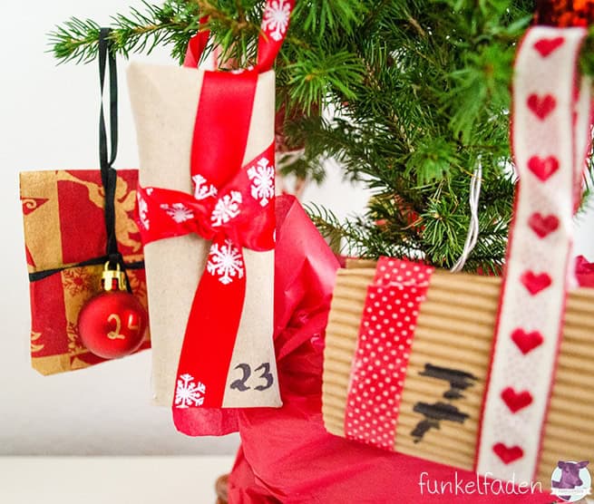 Weihnachtsbaum-Adventskalender