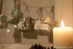 Fensterladen upcycling für den Adventskalender