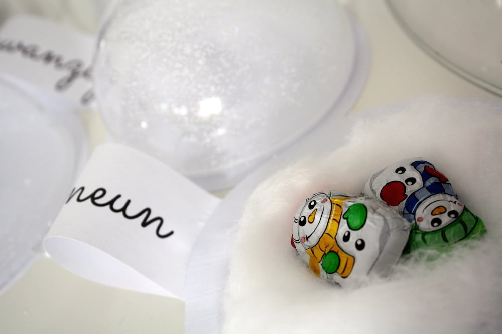 Winterwunder-Schneekugel-Adventskalender