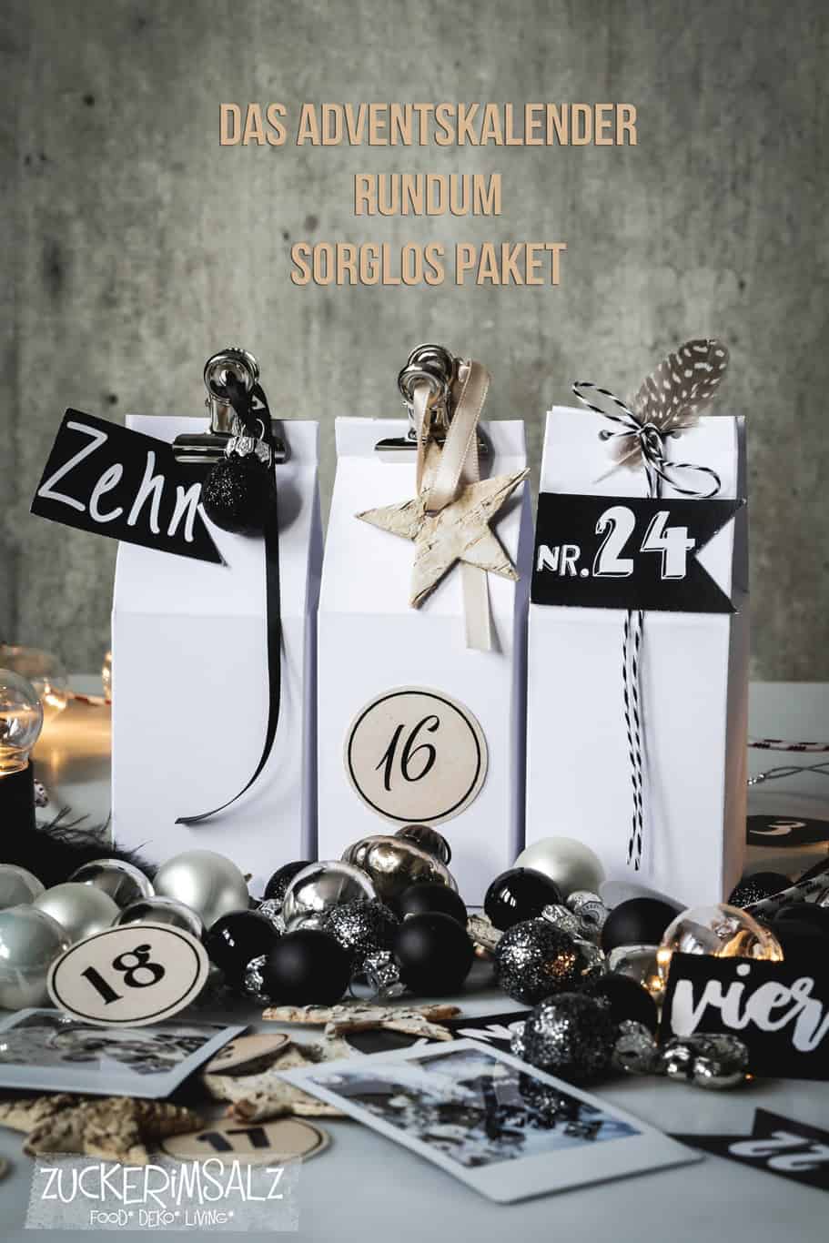 DAS ADVENTSKALENDER RUNDUM SORGLOS PAKET