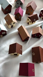Adventskalender Weihnachtsdorf
