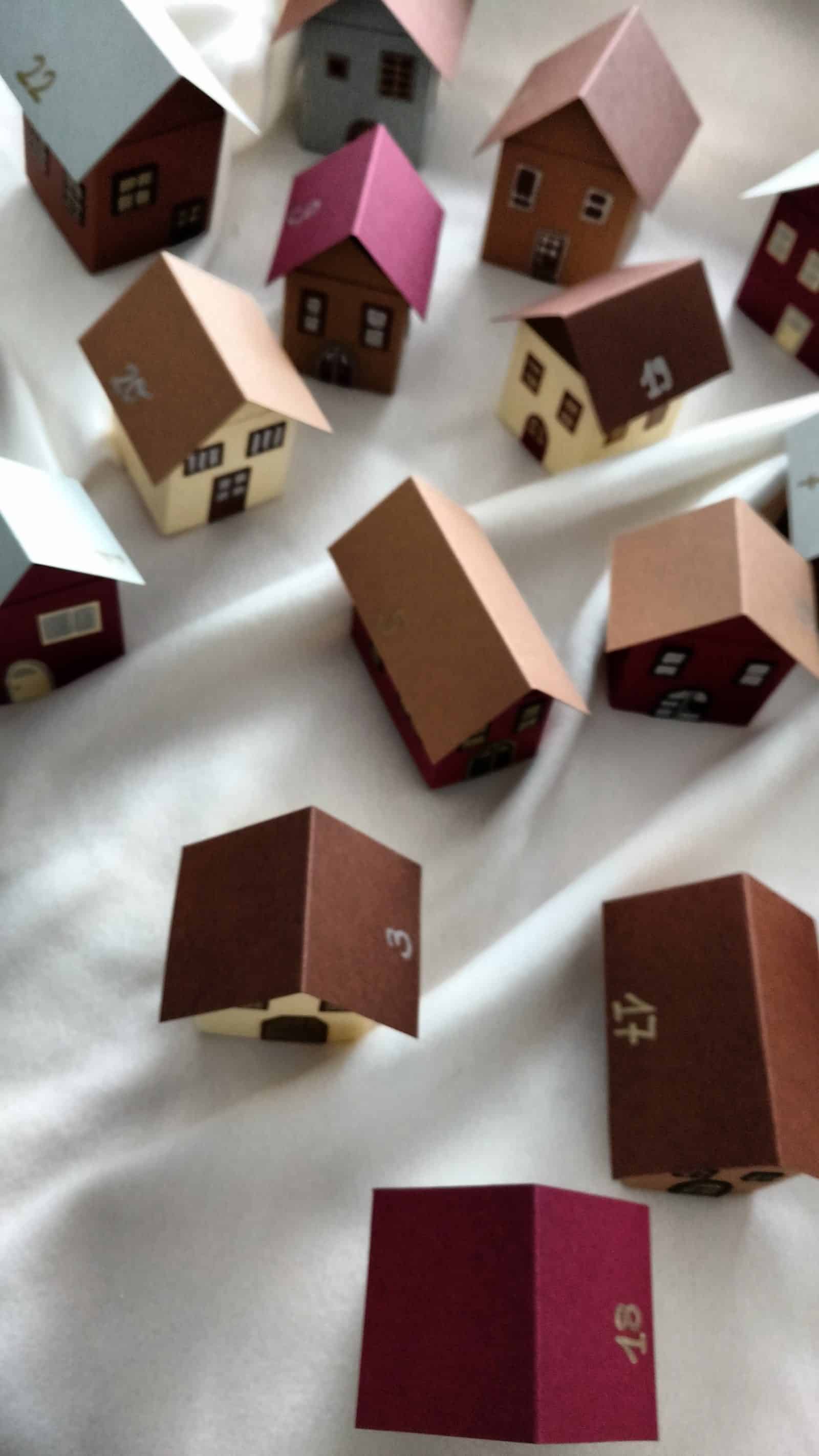 Adventskalender Weihnachtsdorf