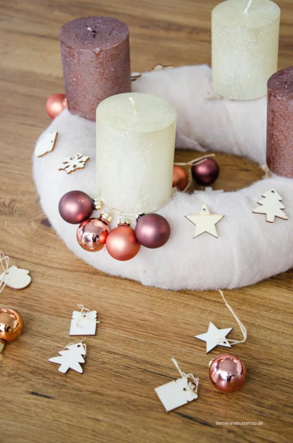 Adventskranz-DIY