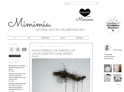 Mimimia | Schöne Sachen selber machen