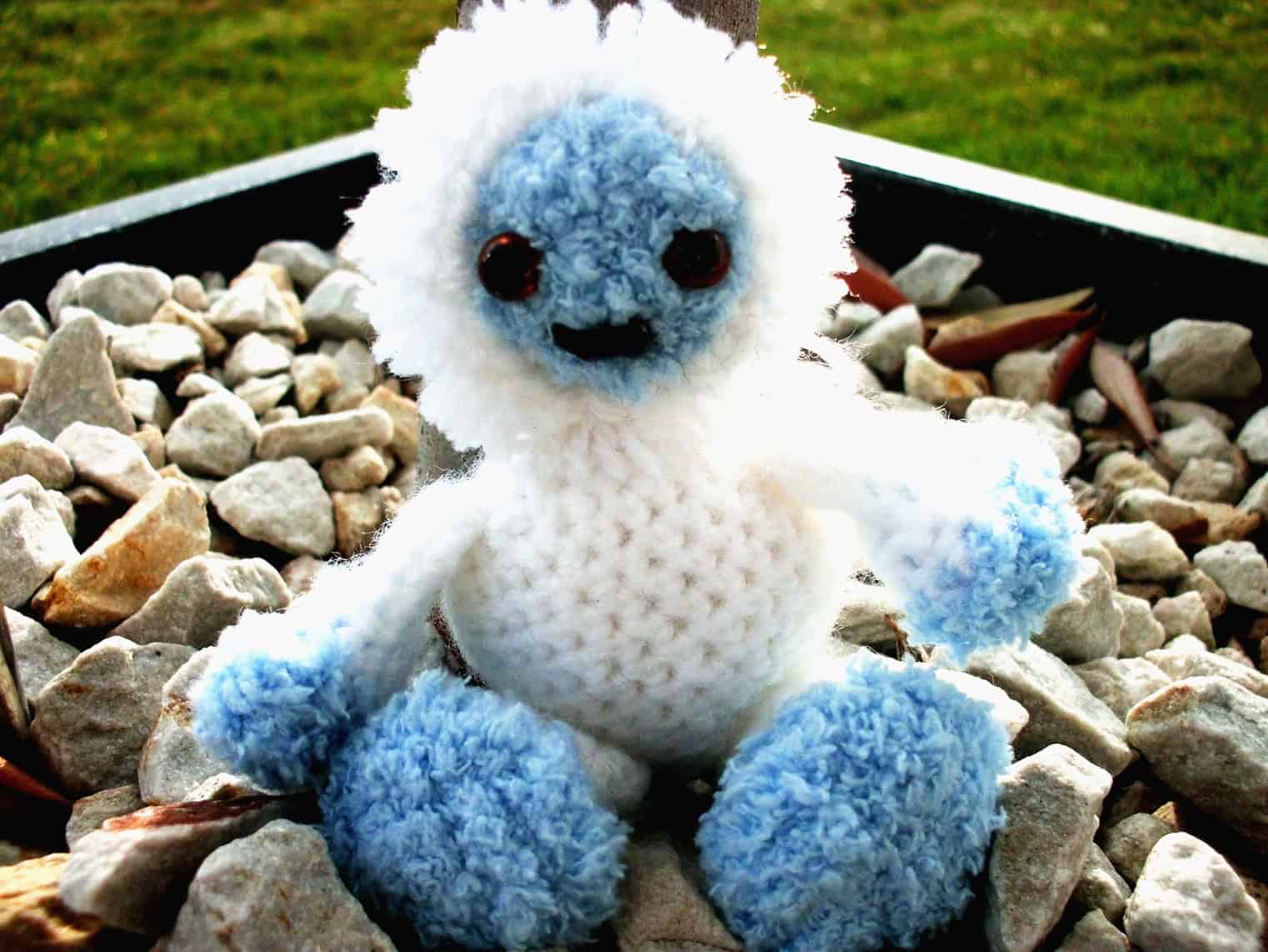 Der Yeti „Neve“, wartet auf SCHNEE!