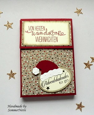 Adventskalender für die Hosentasche