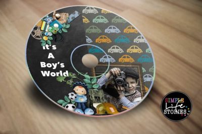 Digital Scrapbooking It’s A Boys World DVD Digital Scrapbooking It’s A Boys World DVD