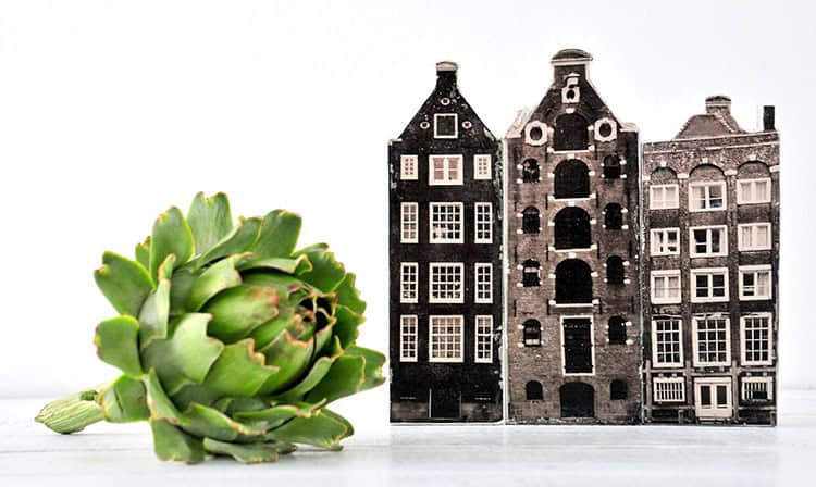 DIY Amsterdam Holzhäuser