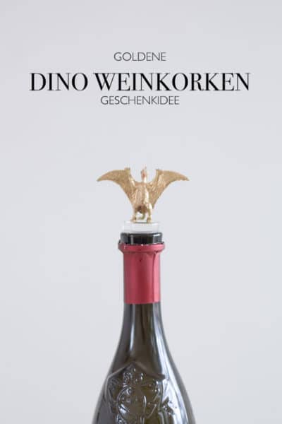 DIY Geschenkidee Dinokorken