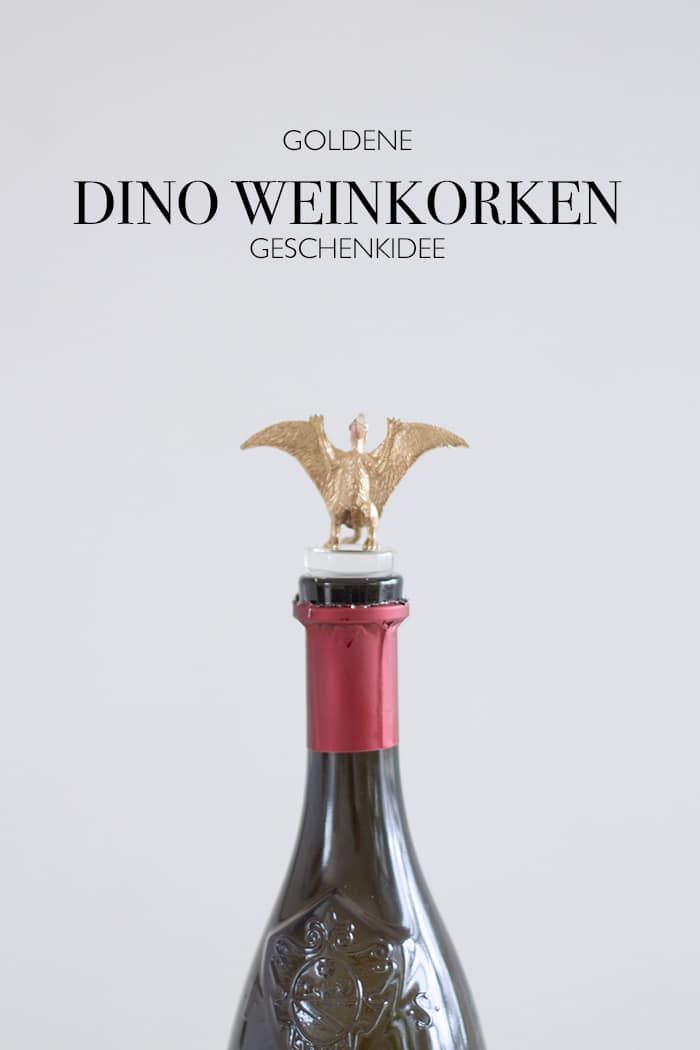 DIY Geschenkidee Dinokorken