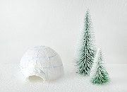 DIY Iglu Eishotel Adventskalender (mit Beleuchtung und Sternenhimmel ;-))