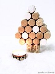DIY Tannenbaum aus Weinkorken