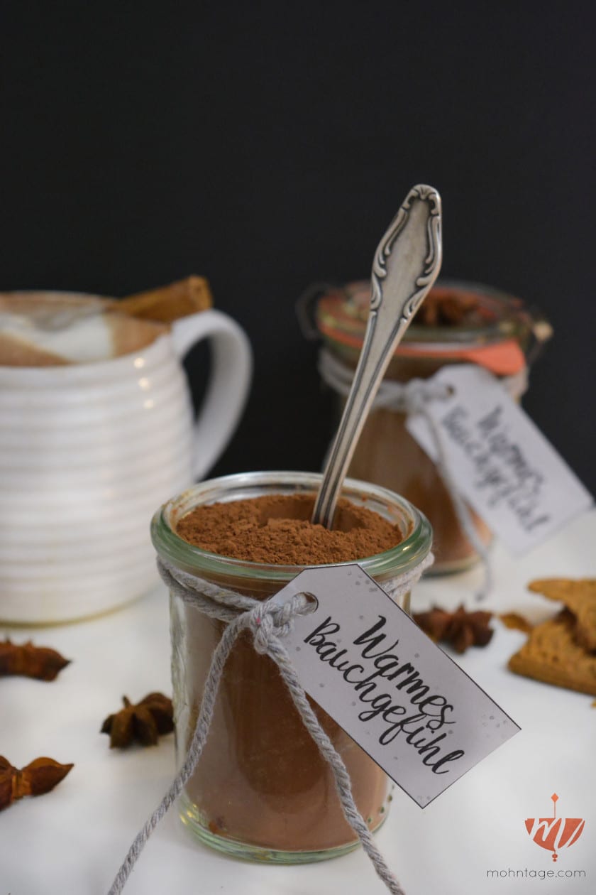 Kakao-Gewürzmischung für (vegane) Trinkschokolade | Mohntage