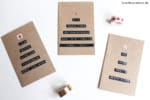 DIY Weihnachtskarte mit Dymo