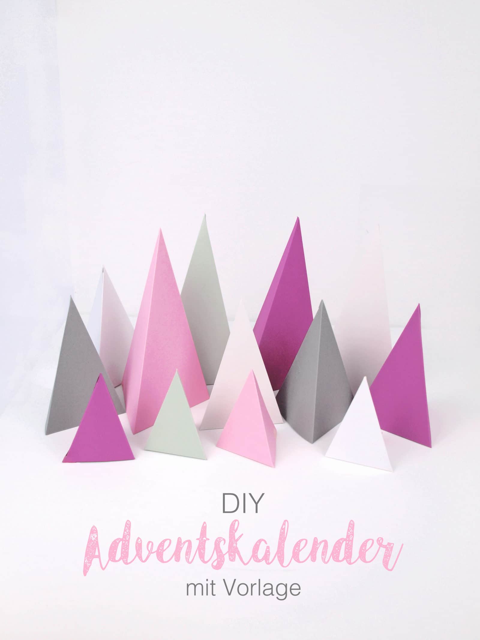 DIY Weihnachtswald Adventskalender und Tipps zum Befüllen