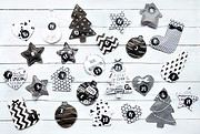 Schwarz / Weiß Adventskalender