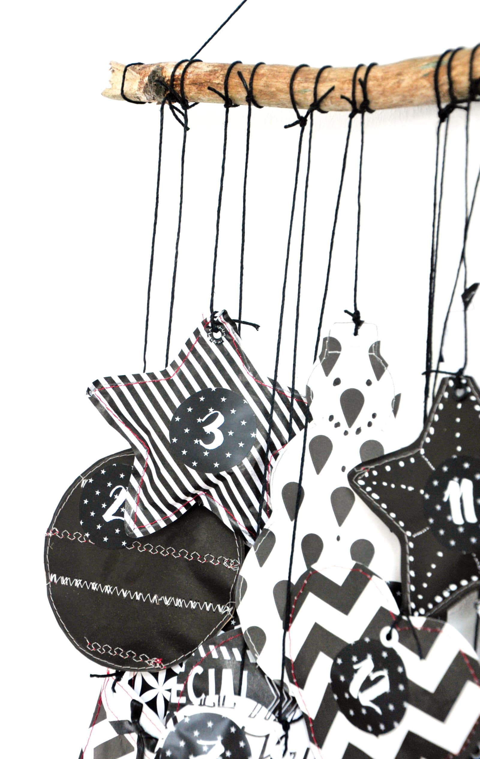 Schwarz / Weiß Adventskalender