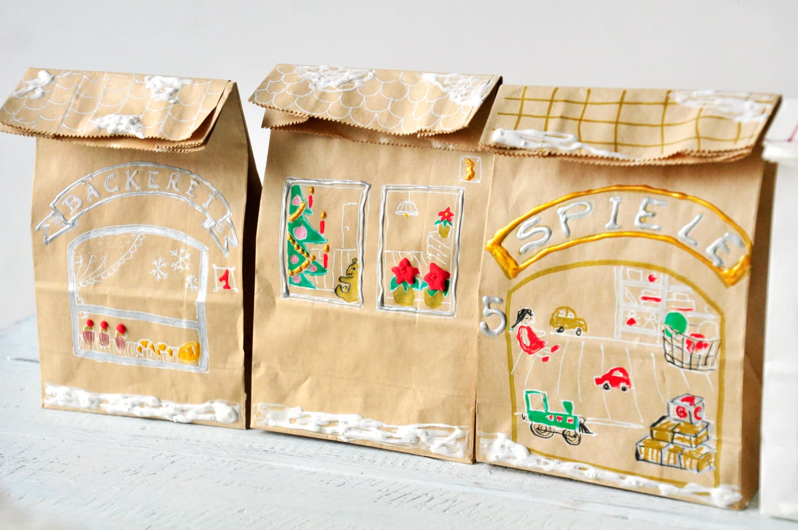 Häuser Adventskalender
