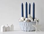 Adventskranz in Kuchenform