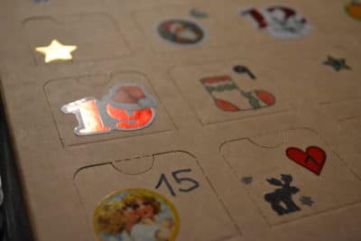DIY Schokoadventkalender
