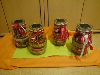 Adventskalender im Glas / “EDDING ADVENTSKALENDER”