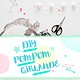 DIY MINI-POMPOM-GIRLANDE BASTELN