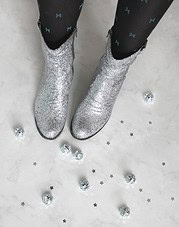 DIY Glitter Boots selbermachen