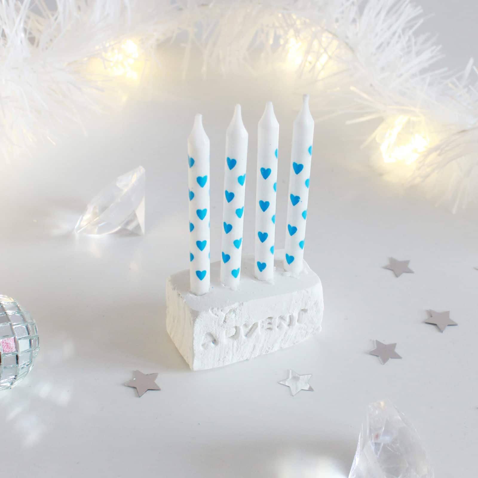 DIY MINI-ADVENTSKRANZ BASTELN