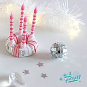 DIY MINI-ADVENTSKRANZ BASTELN