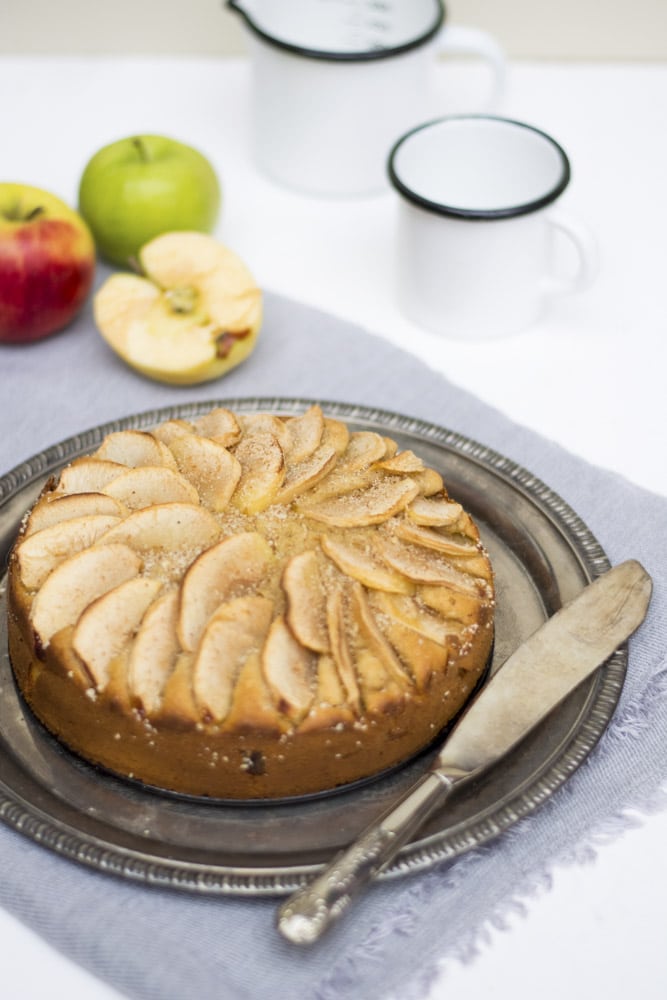 ein uralter Apfelkuchen – Apple Cake Recipe
